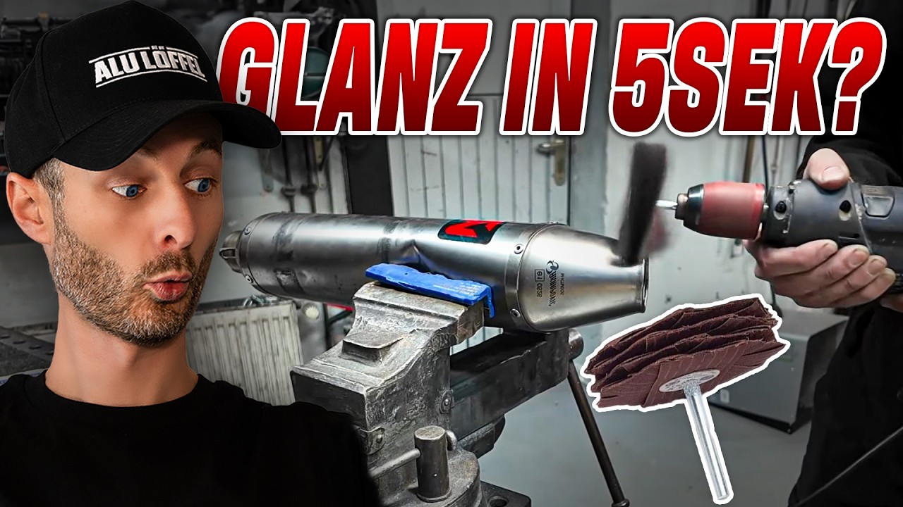 Titan polieren mit Gefühl – oder wie man 200 € in 2 Sekunden versaut!