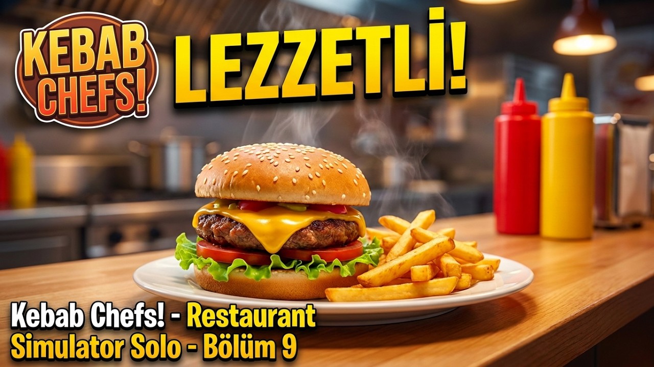Kebab Chefs! - Restaurant Simulator Solo - Bölüm 9 - No Commentary