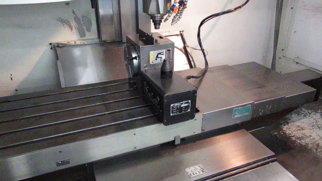 Fadal VMC4020 4-Axis CNC Vertical Machining Center with VH65 Rotary Table