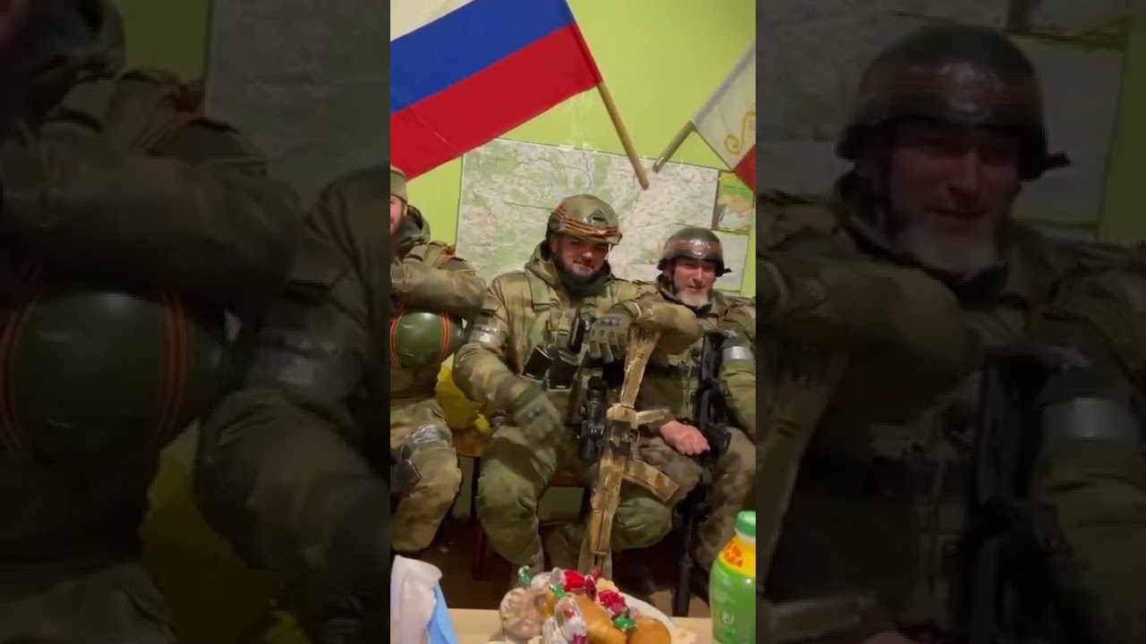 Russian Chechen soldiers share combat experience in Ukraine with each other #chechen #ukraine #киев