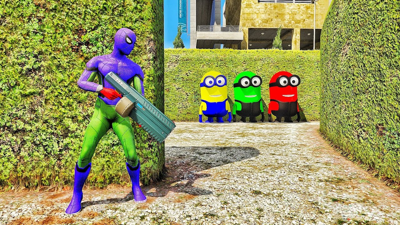 GTA 5 Epic Ragdolls | Spiderman and Super Heroes Jumps/fails Episode 44 (Euphoria Physics)