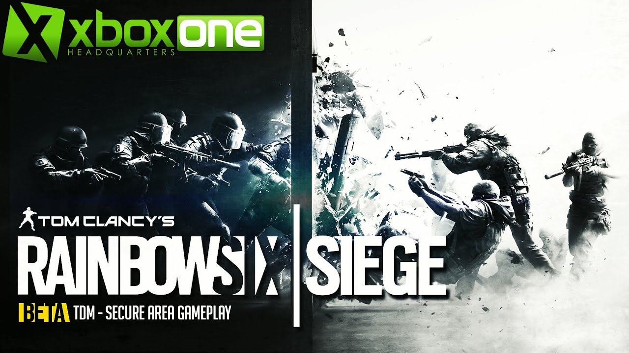 Rainbow Six Siege Gameplay: SECURE AREA!! Multiplayer BETA - Xbox One 1080p