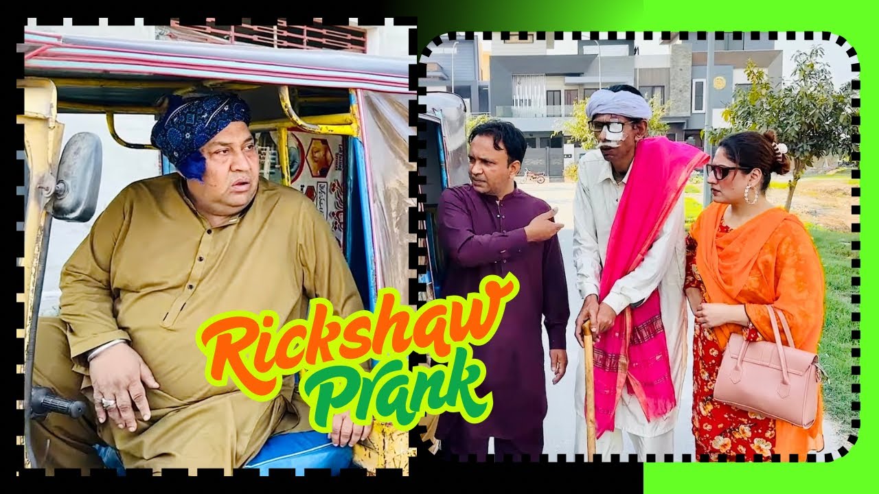 Tasleem Abbas and Soni New Comedy || Rickshaw Prank Part 4  |@TasleemAbbasOfficial