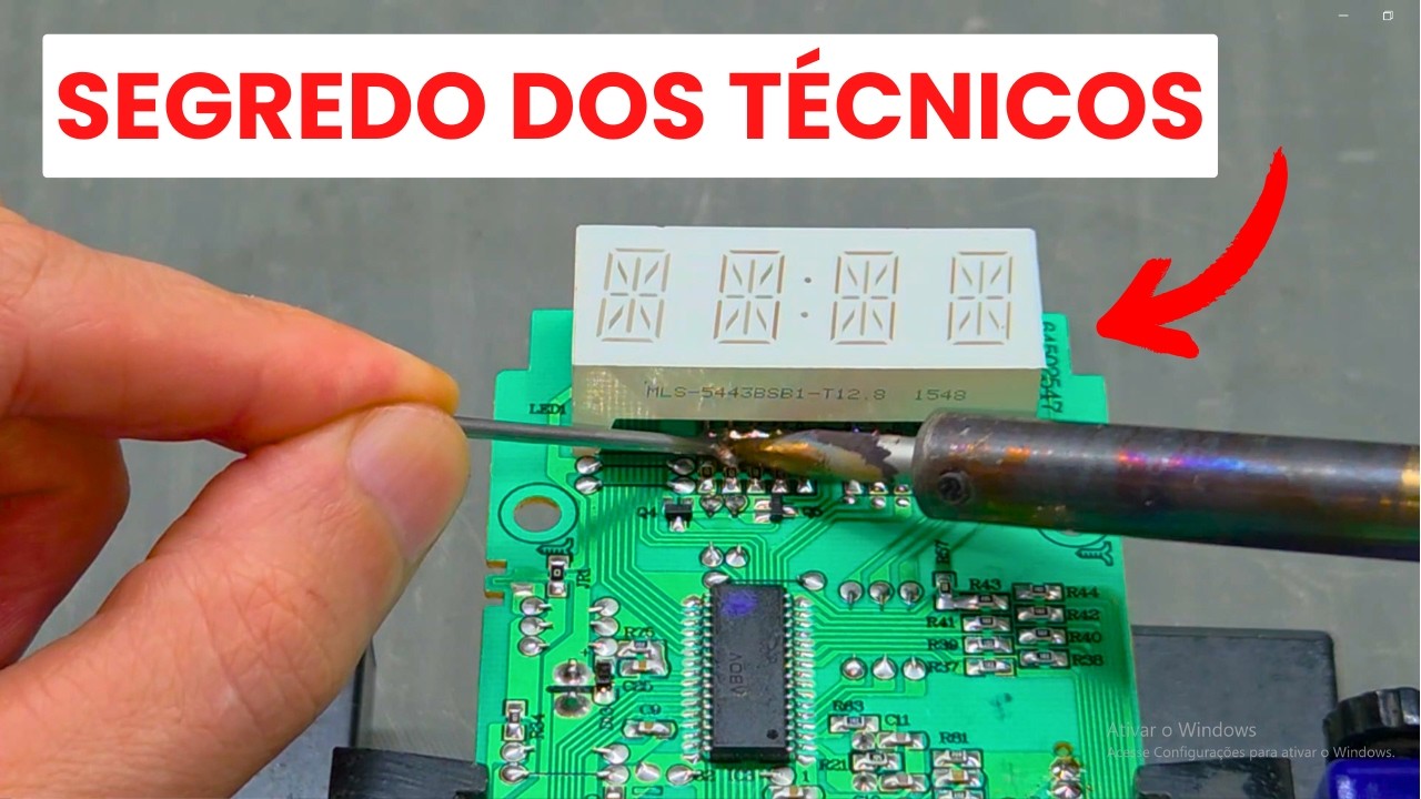 MÉTODO INFALÍVEL PARA REMOVER DISPLAY DE MICRO-ONDAS