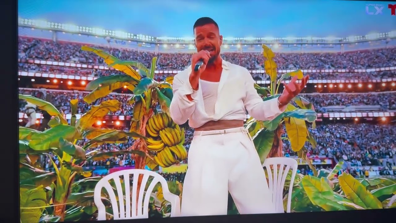 Ricky Martin en el Super Bowl 2026 