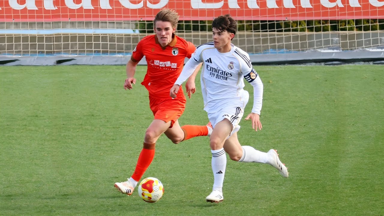 Carlos Díez vs Burgos • Real Madrid U19 Juvenil A • PURE CLASS