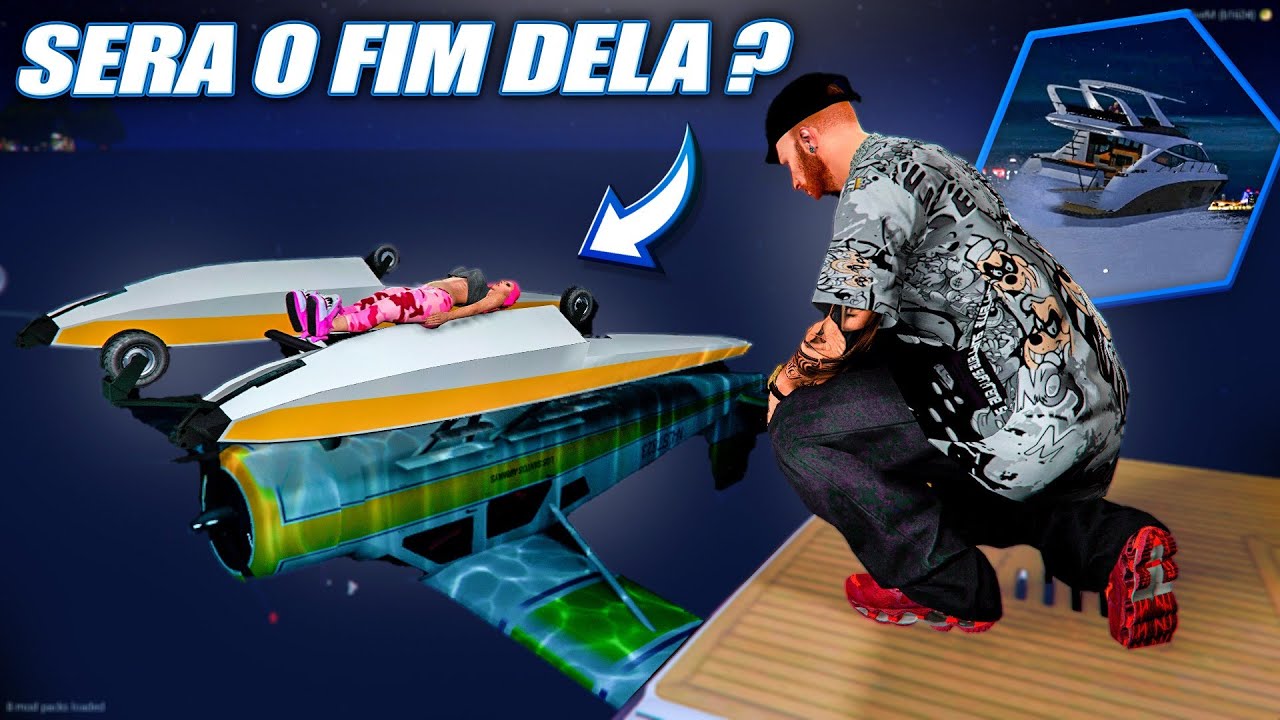 GTA 5 - VIDA REAL | A PAULA SOFREU UM GRAVE ACIDENTE  - #560