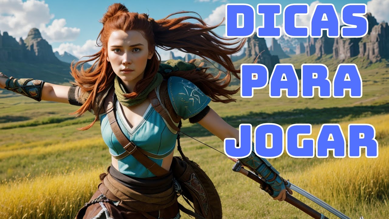 Dicas para iniciar o Jogo - Horizon Zero Dawn Frozen Wilds