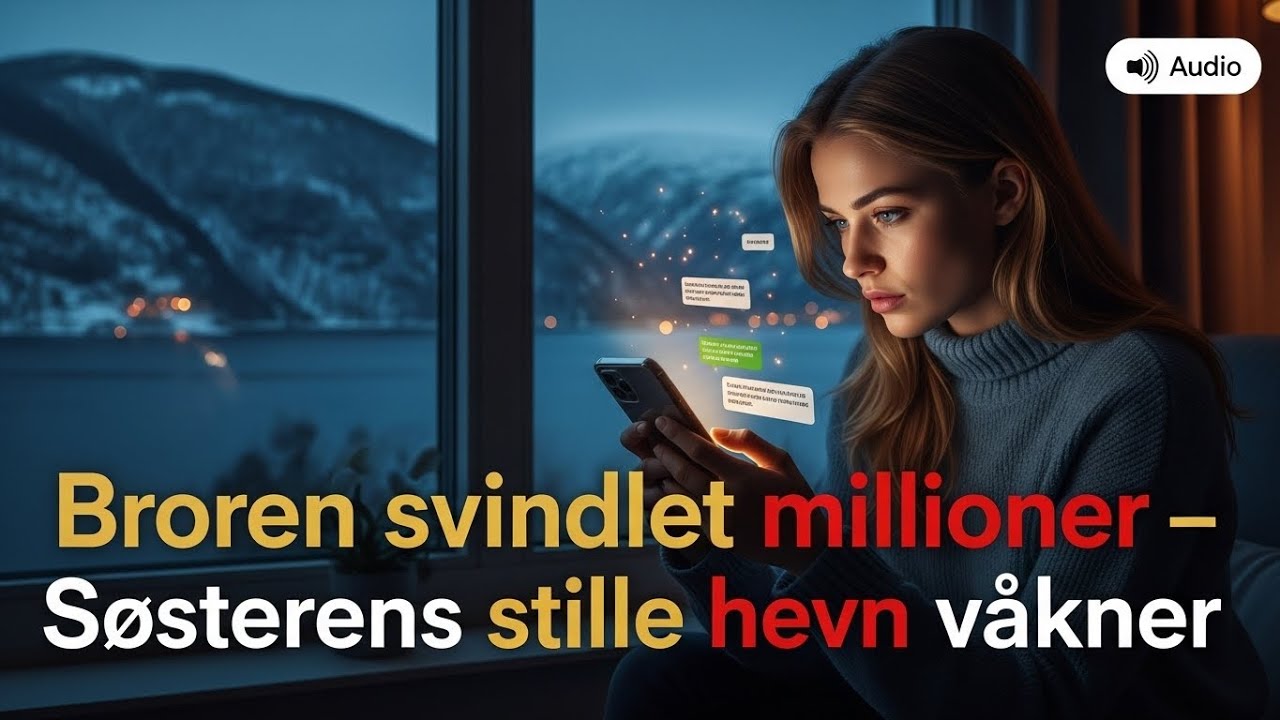 Broren arrestert for millionsvindel + Søsterens kalde oppvåkning