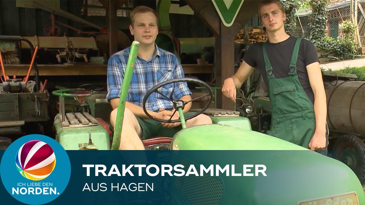 Traktorsammler: Brüder aus Hagen sammeln alte Landmaschinen