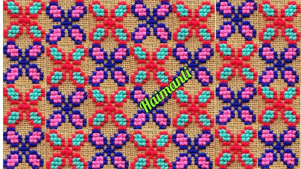 New cross stitch woolen ason design 