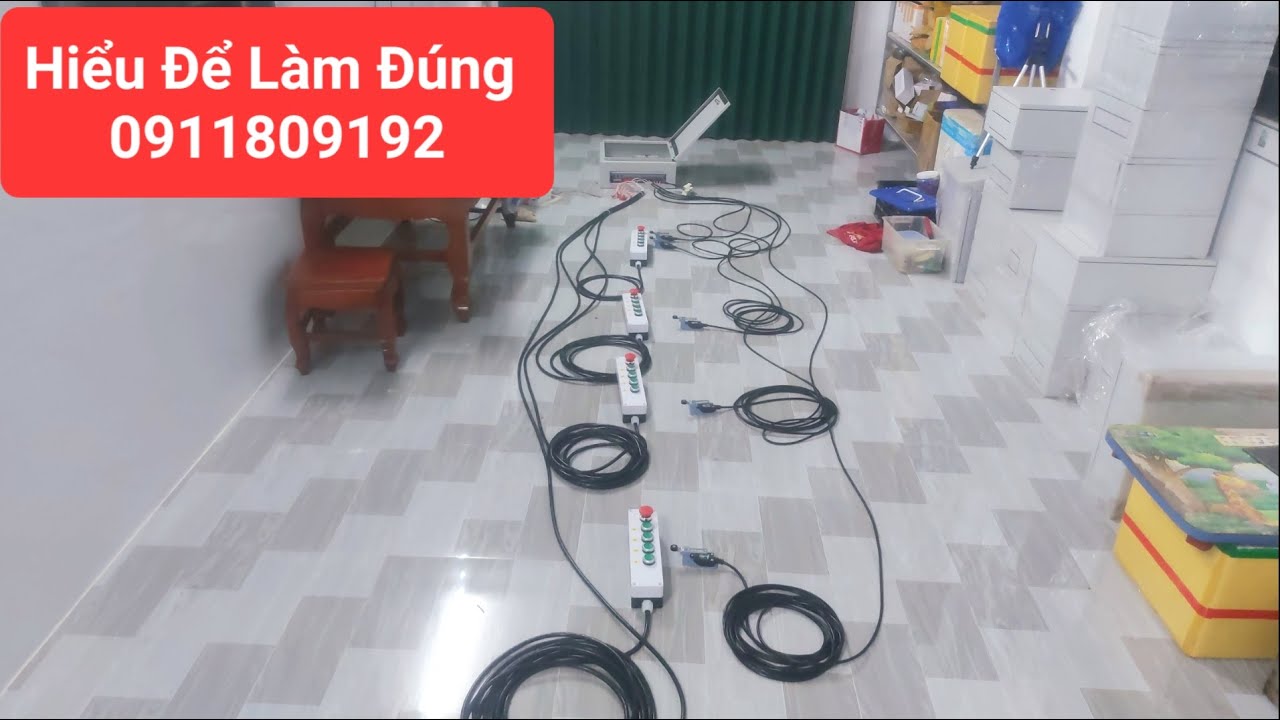 Trọn bộ về lắp vào vị trí là sử dụng _ tời hàng 4 tầng cho khách TP. HCM