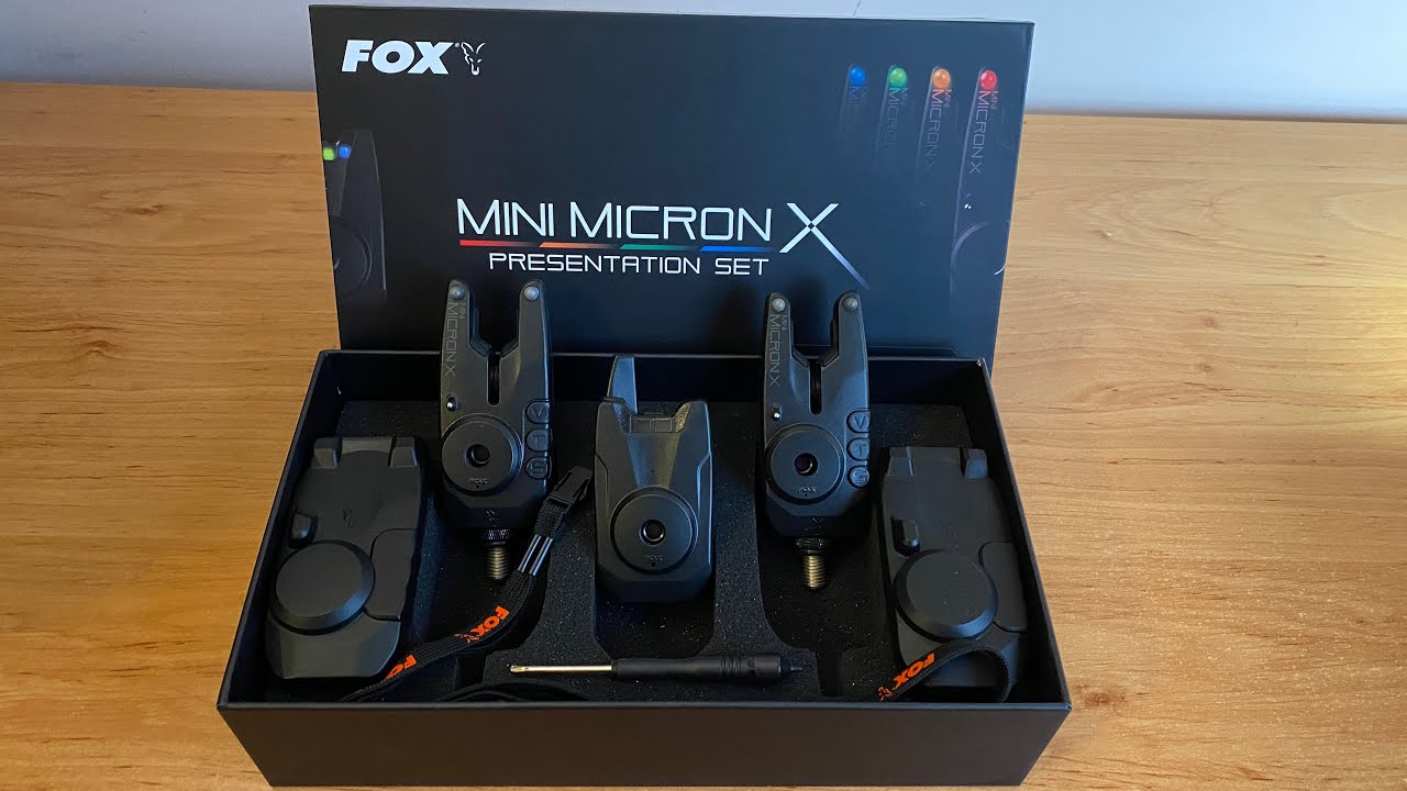 Fox Mini Micron X Bite Alarm Unboxing