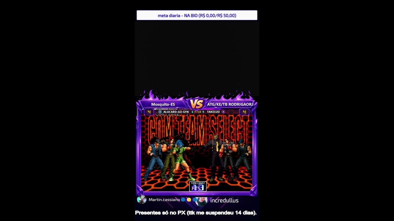 LIVE KOF 2002 (LUTAS ALEATORIAS)