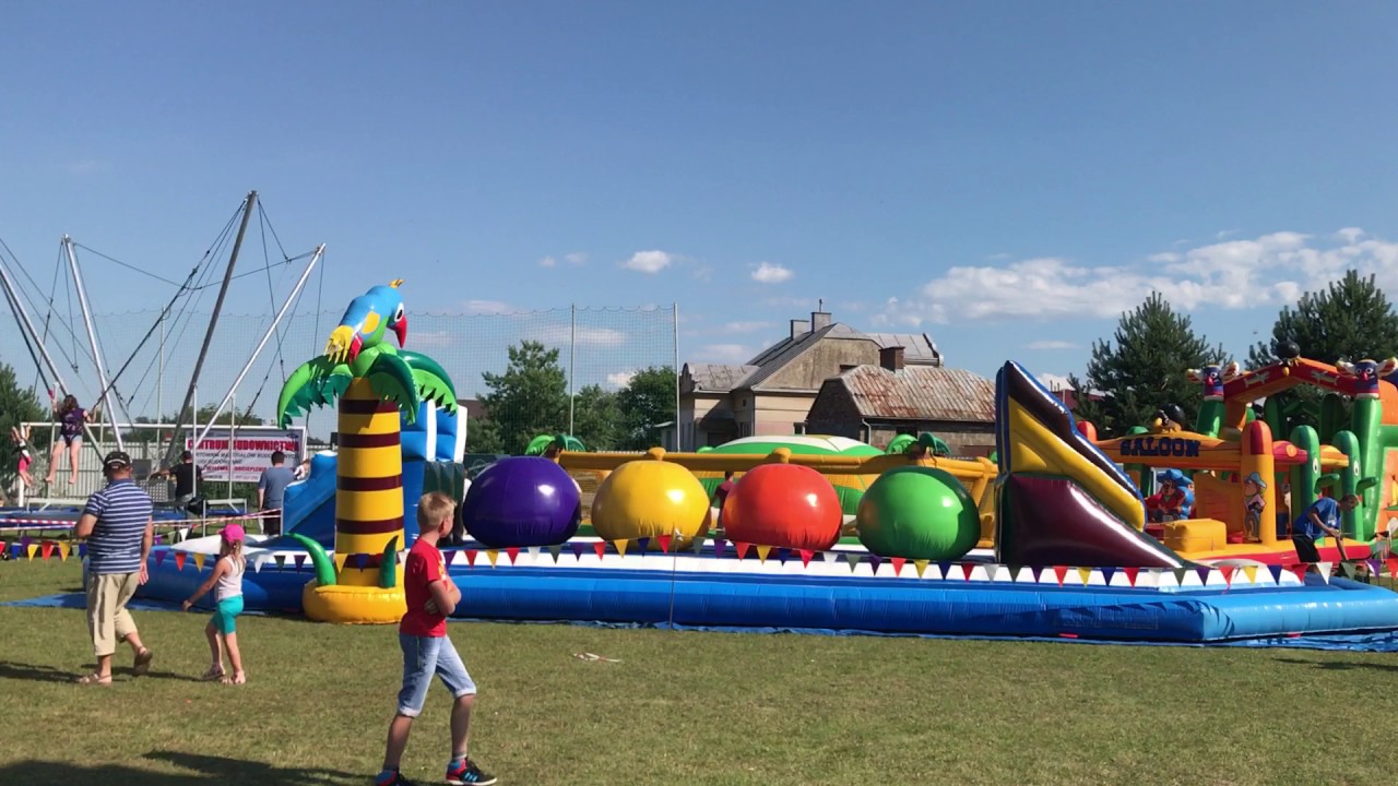 Dmuchańce: zamki i zjeżdżalnie dmuchane, kule WIPE OUT, Miękka Góra, Euro Bungee