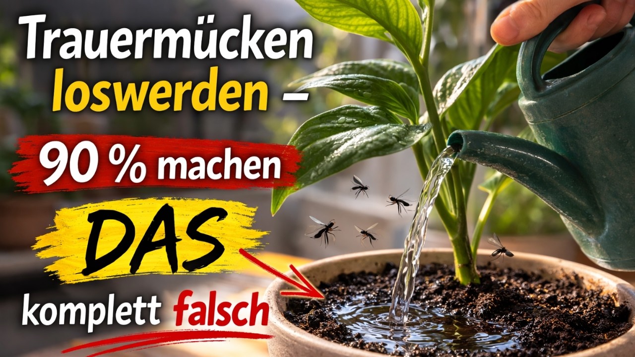 Trauerm&uuml;cken schnell und einfach bek&auml;mpfen - Expertentipps vom Profi
