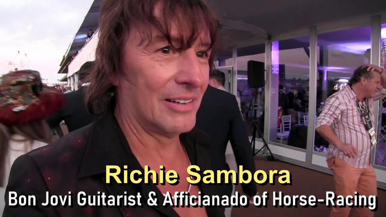 Celebrities' Breeders Cup Race laughs with Bon Jovi's Richie Sambora, Eddie Brooks, & Kevin Dillon