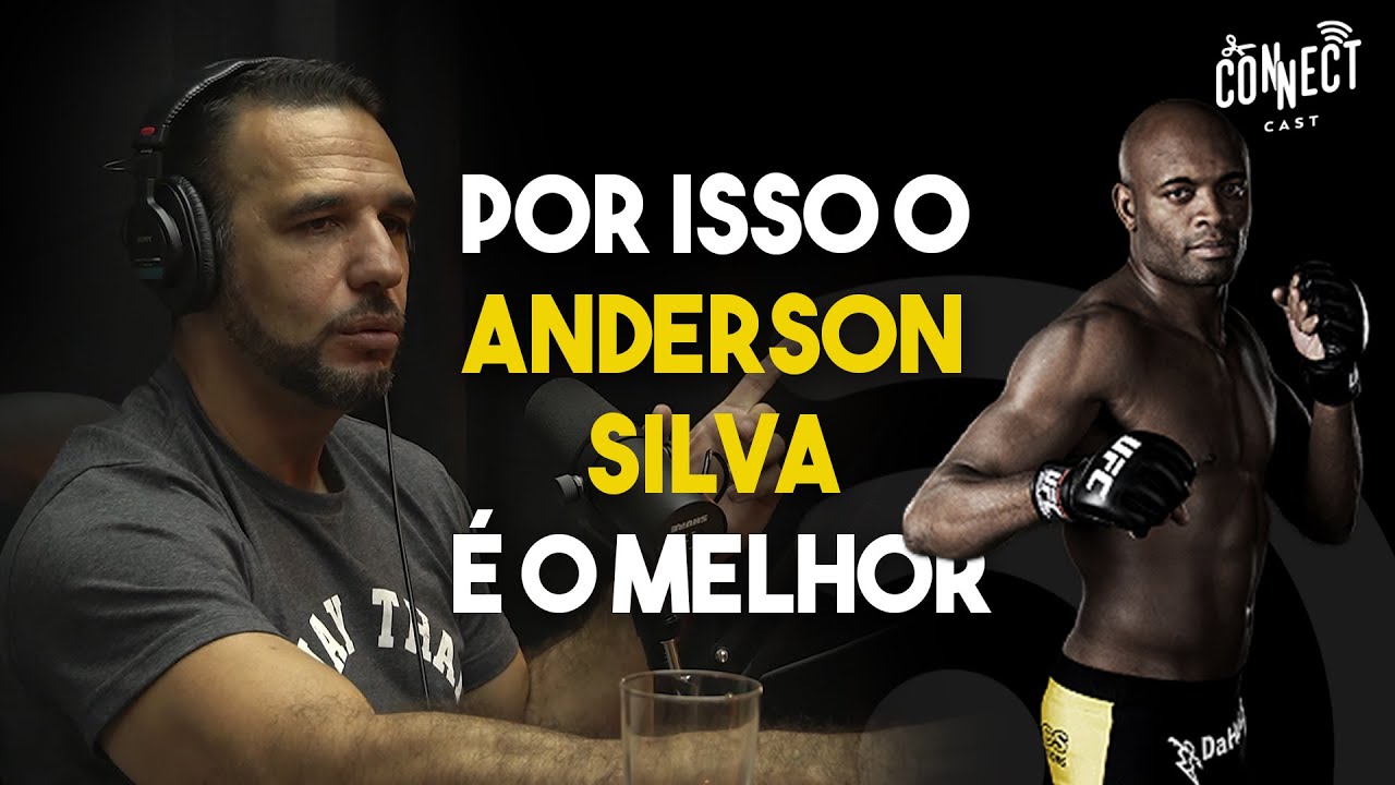 Qual é a diferença entre Anderson Silva e os demais lutadores de MMA?