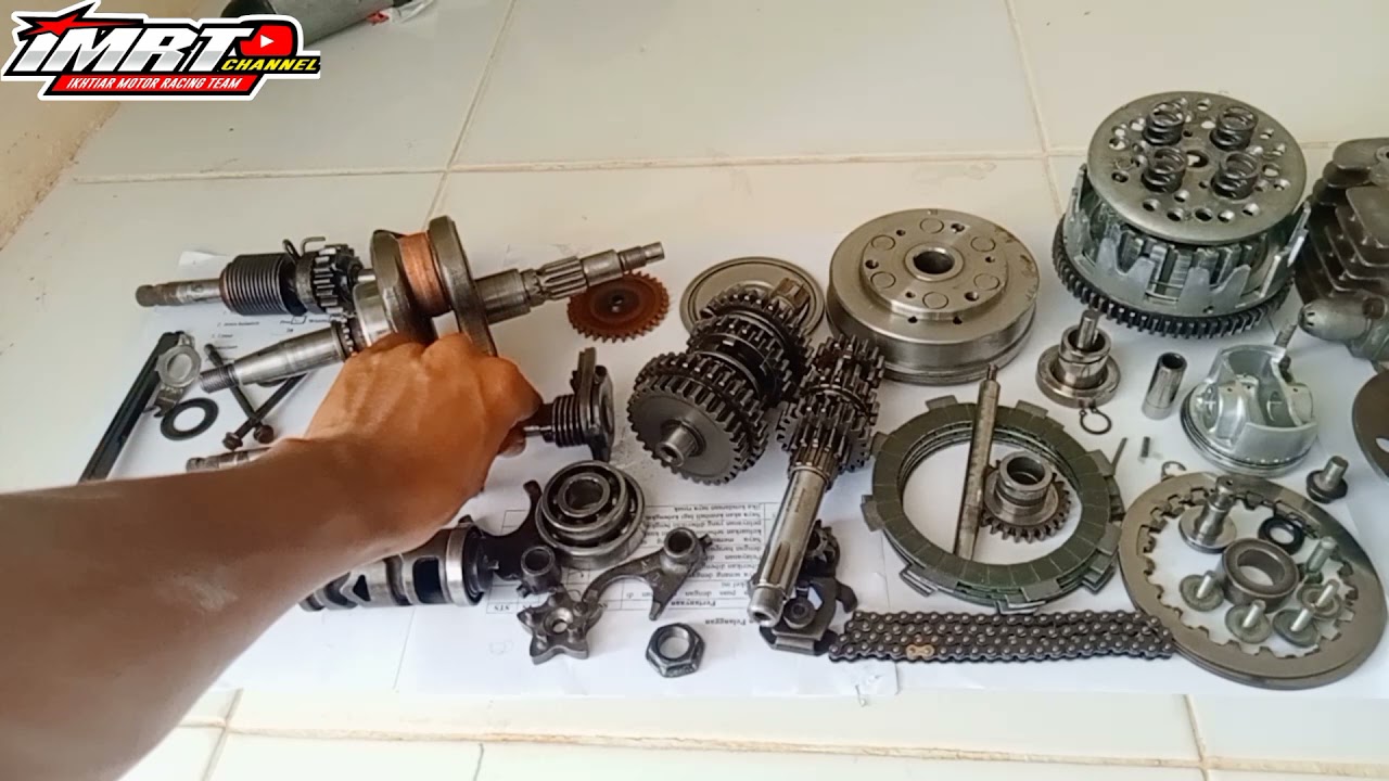 Review mesin 130cc jupiter z 5tp HARIAN full part racing