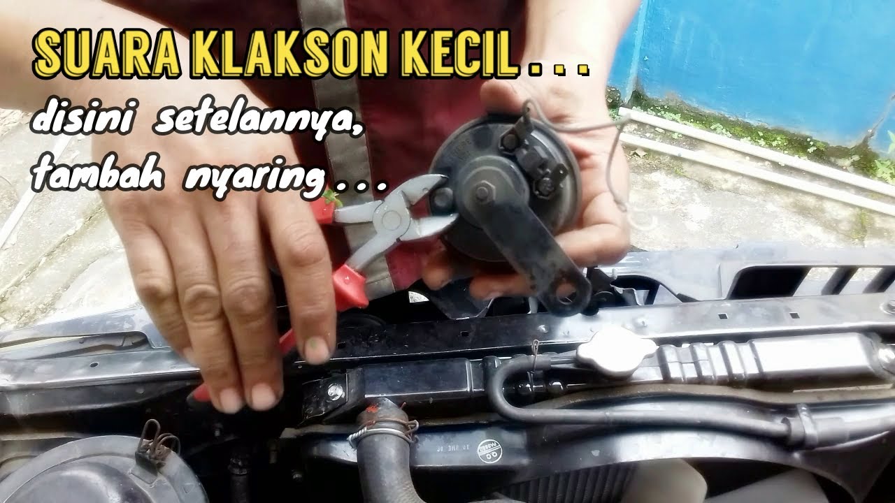 Nyetel klakson jadi nyaring, ini caranya...