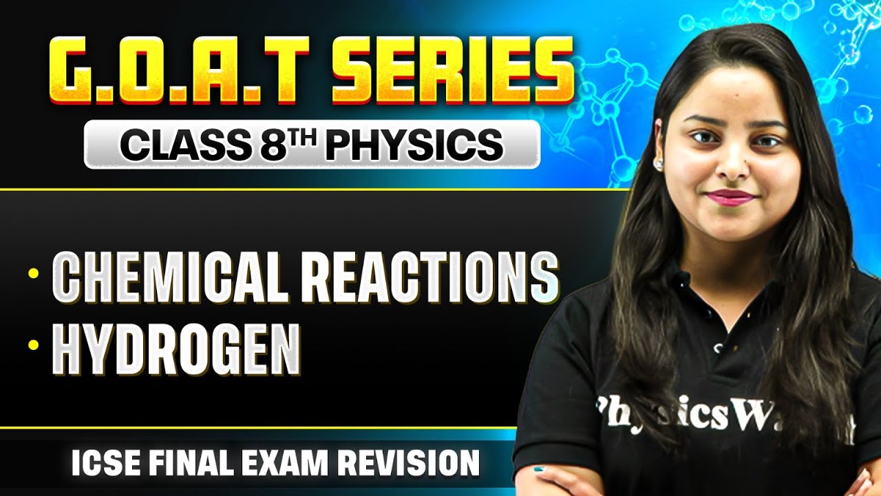 Class 8 ICSE Science Marathon | 2 Chapters in 1 Video | GOAT Series Day 3