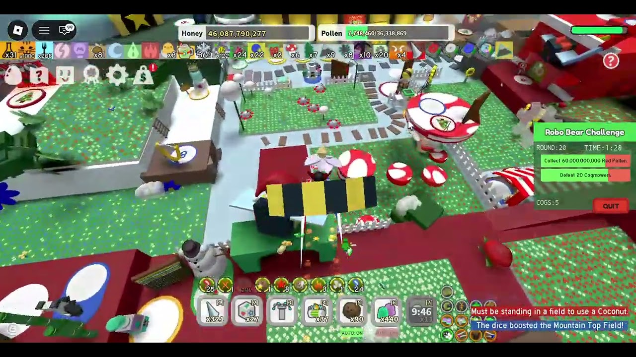 Copleted round 20 rbc as lv 16 red hive and hive reveal !!!(ty @Cowwwwy for guide)