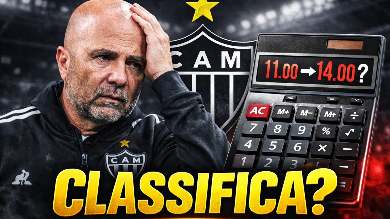 O QUE O ATLÉTICO PRECISA PARA SE CLASSIFICAR NO MINEIRO?