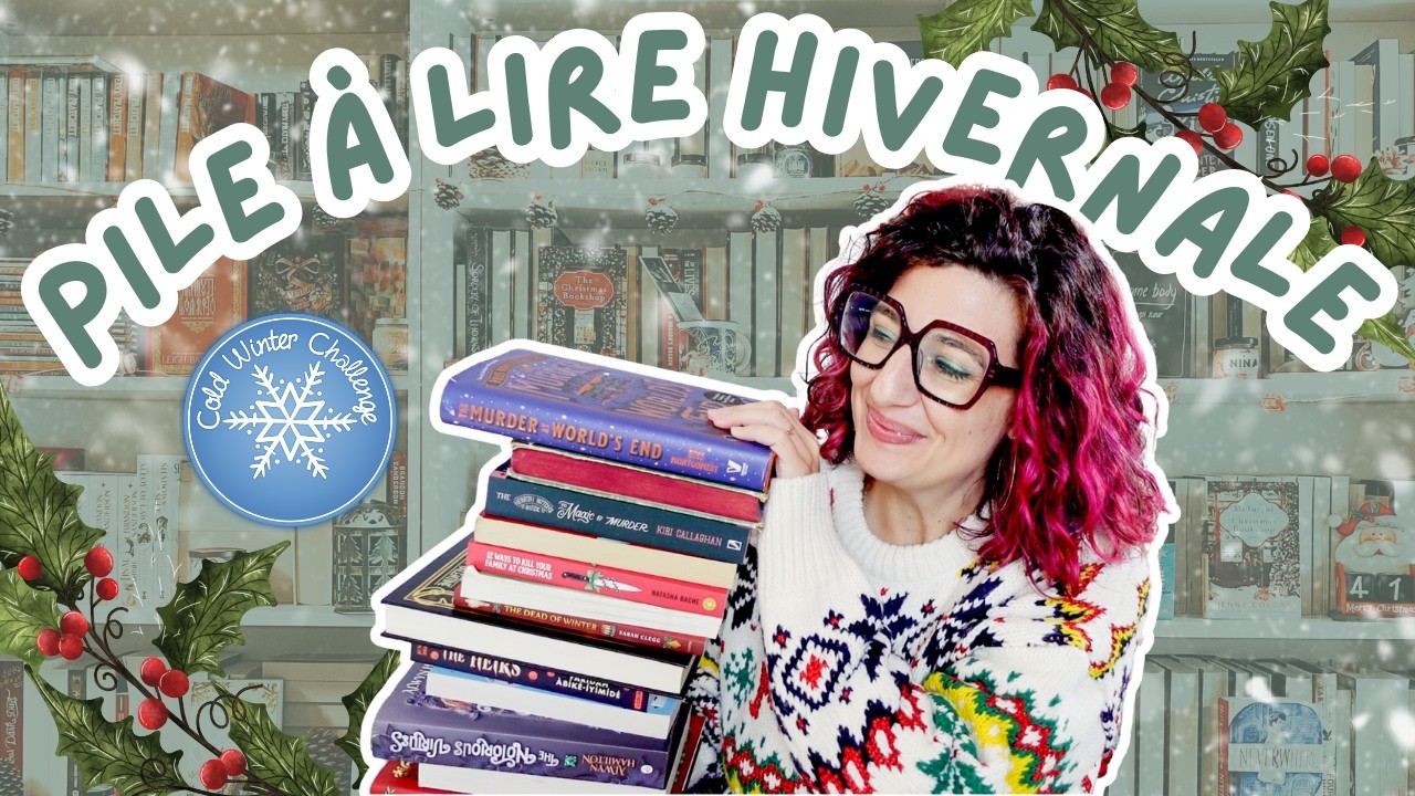 40 livres à lire pour le Cold Winter Challenge! ❄️❄️ #coldwinterchallenge