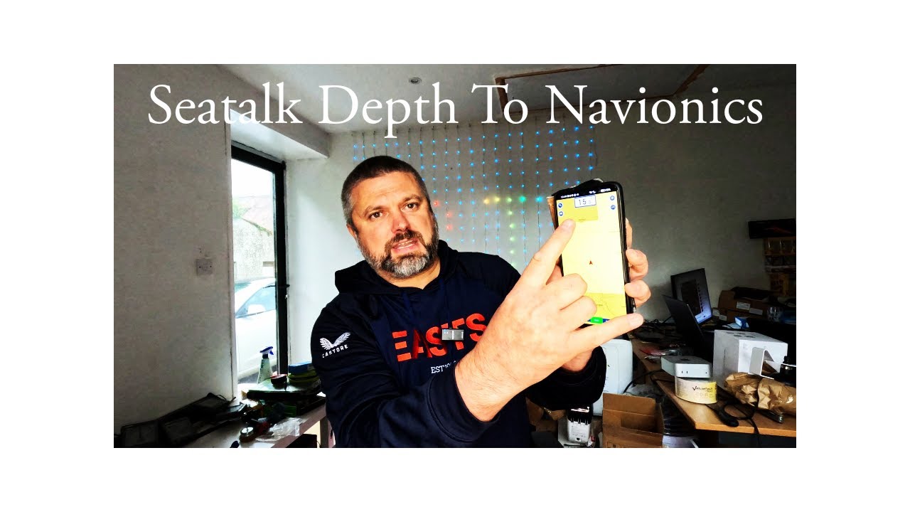 🚤 Nauti-Control ST Wireless | Seatalk Depth &rarr; WiFi TCP/IP | Navionics App Overlay Setup