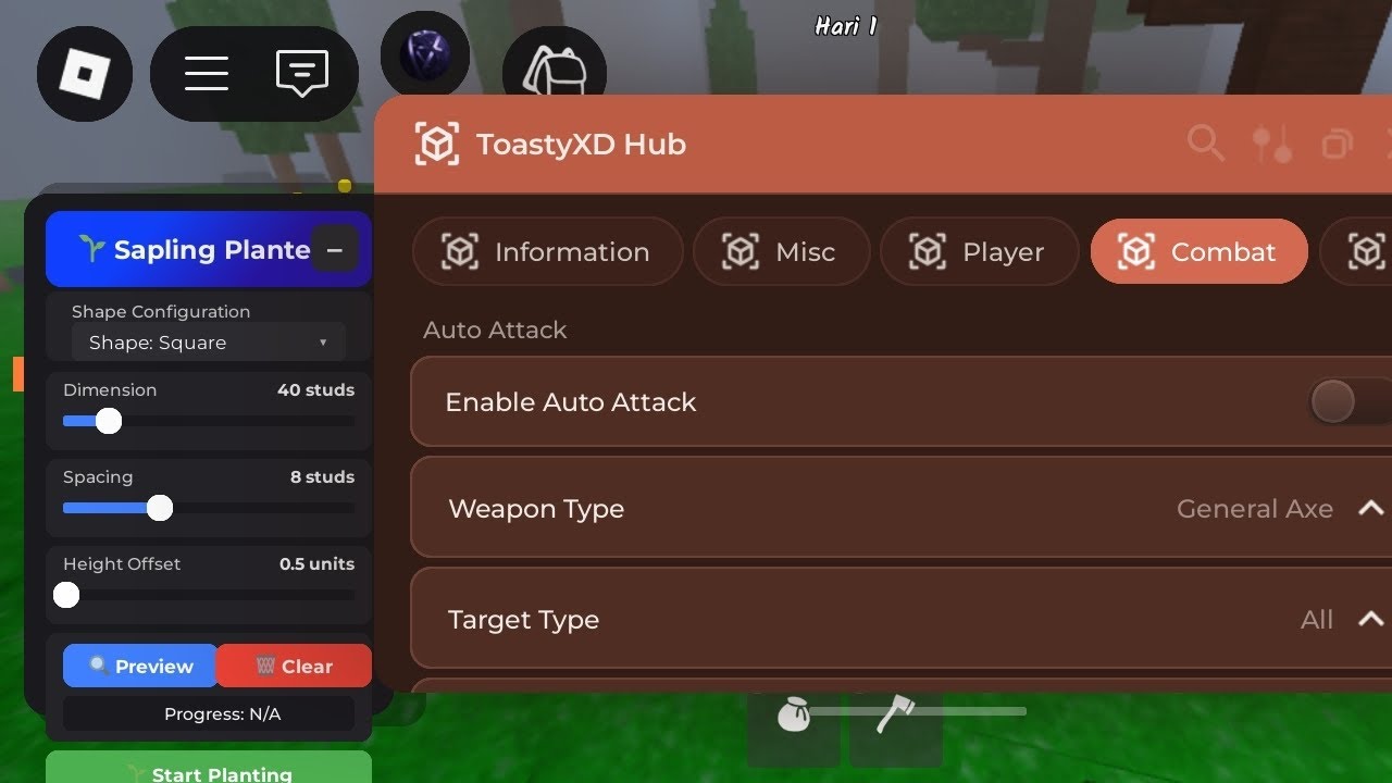 SCRIPT 99 NIGHT IN FOREST TOASTY HUB, INFINITE WOOD, FARM DIAMOND, GOD MODE | KEYLEES, PASTEBIN 
