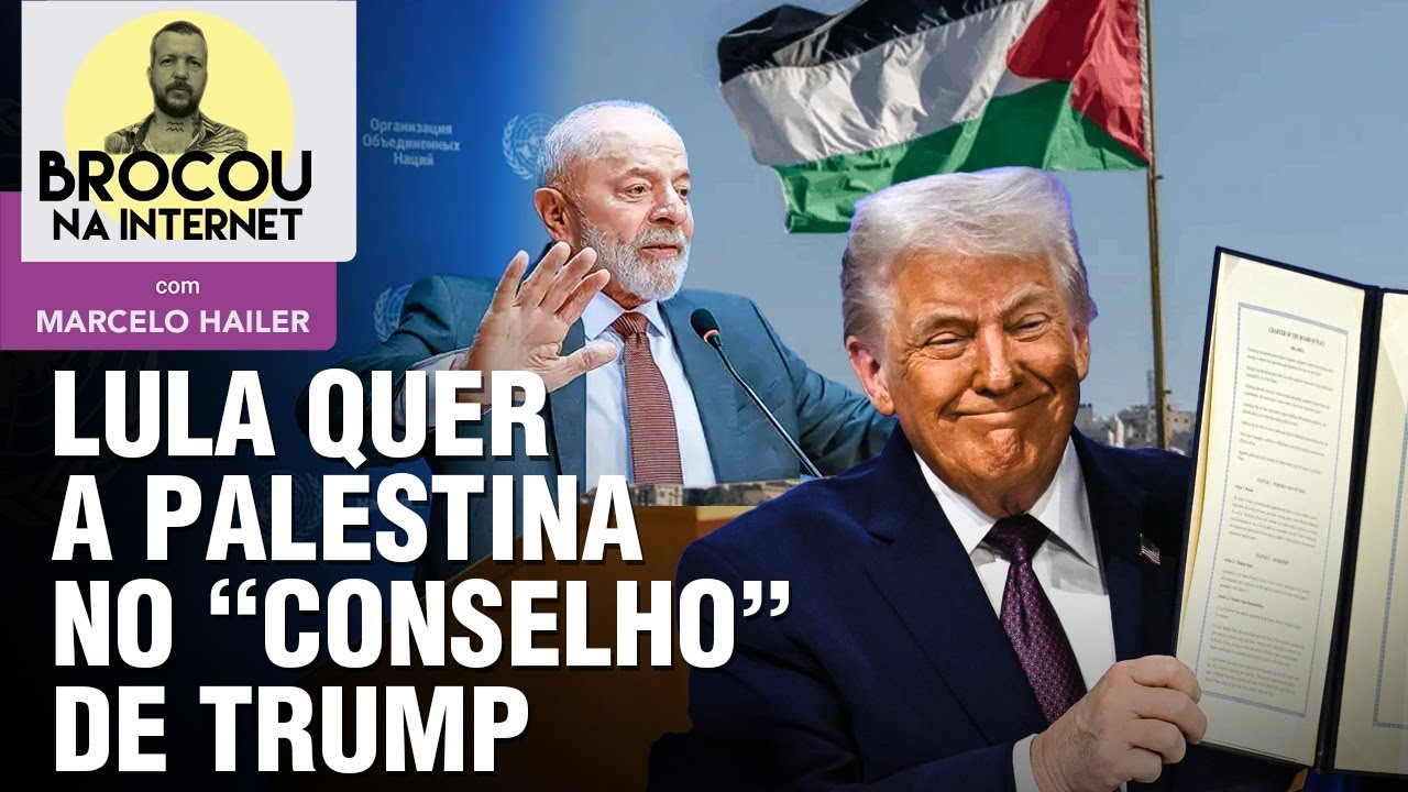 Lula quer a Palestina no Conselho de Paz de Trump | Nikolas recebe 