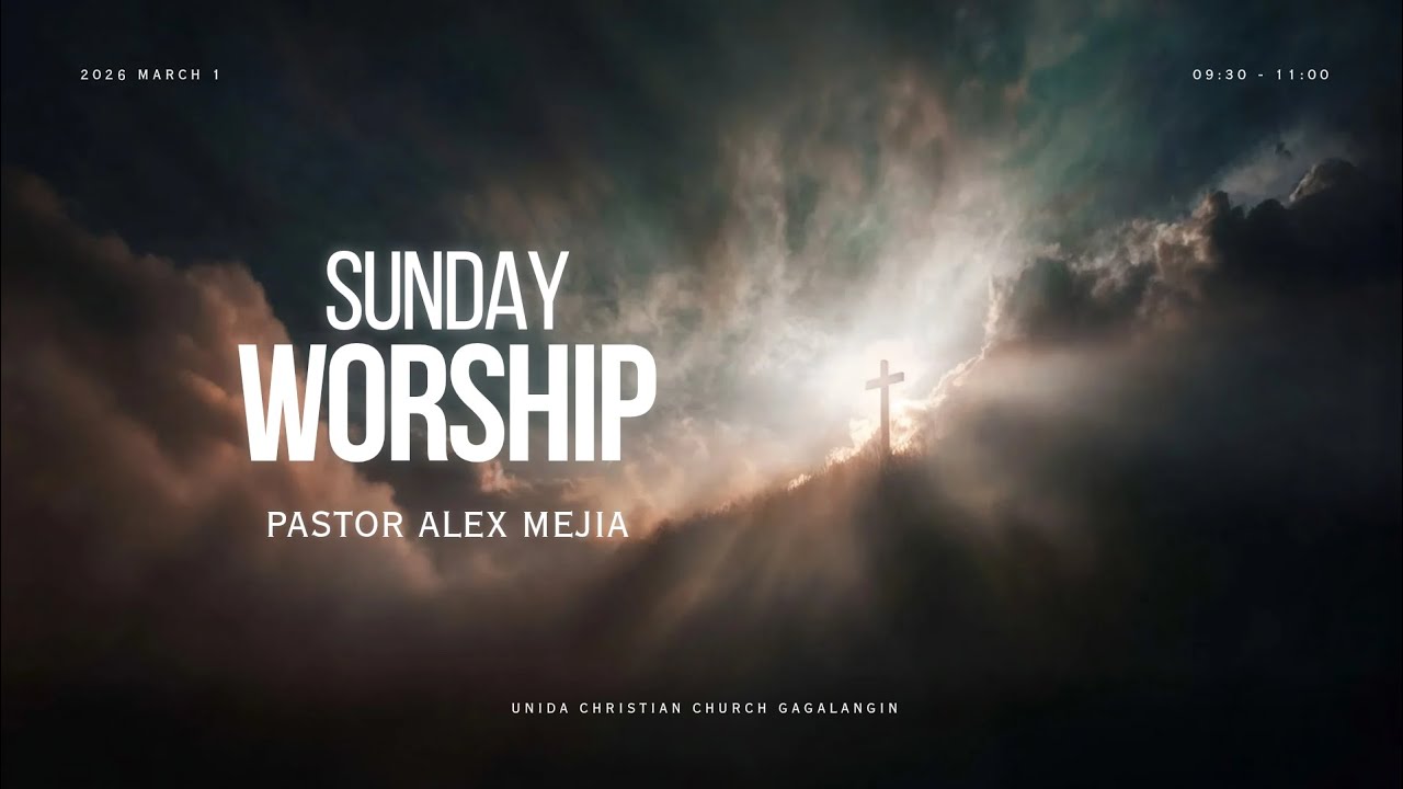 Sunday Worship at UCC Gagalangin | Praise & Worship | March 1, 2026