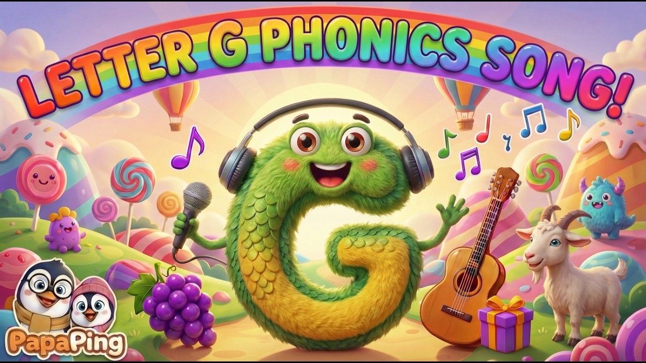 Garden Adventure with Gia 🌿 | Letter G Phonics Song | Musical Storytelling for Kids | PapaPing |