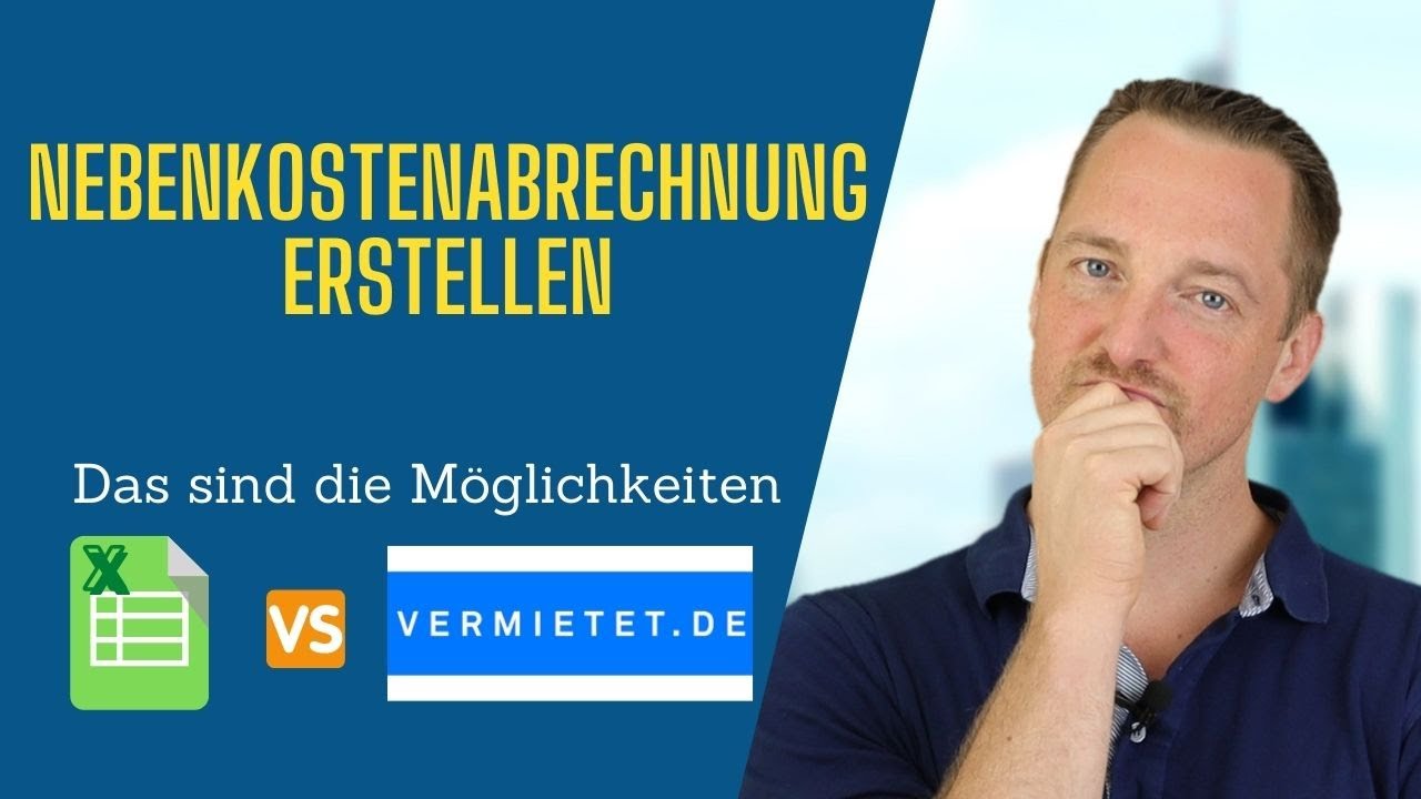 Wie geht Nebenkostenabrechnung? Vorlage und How to!