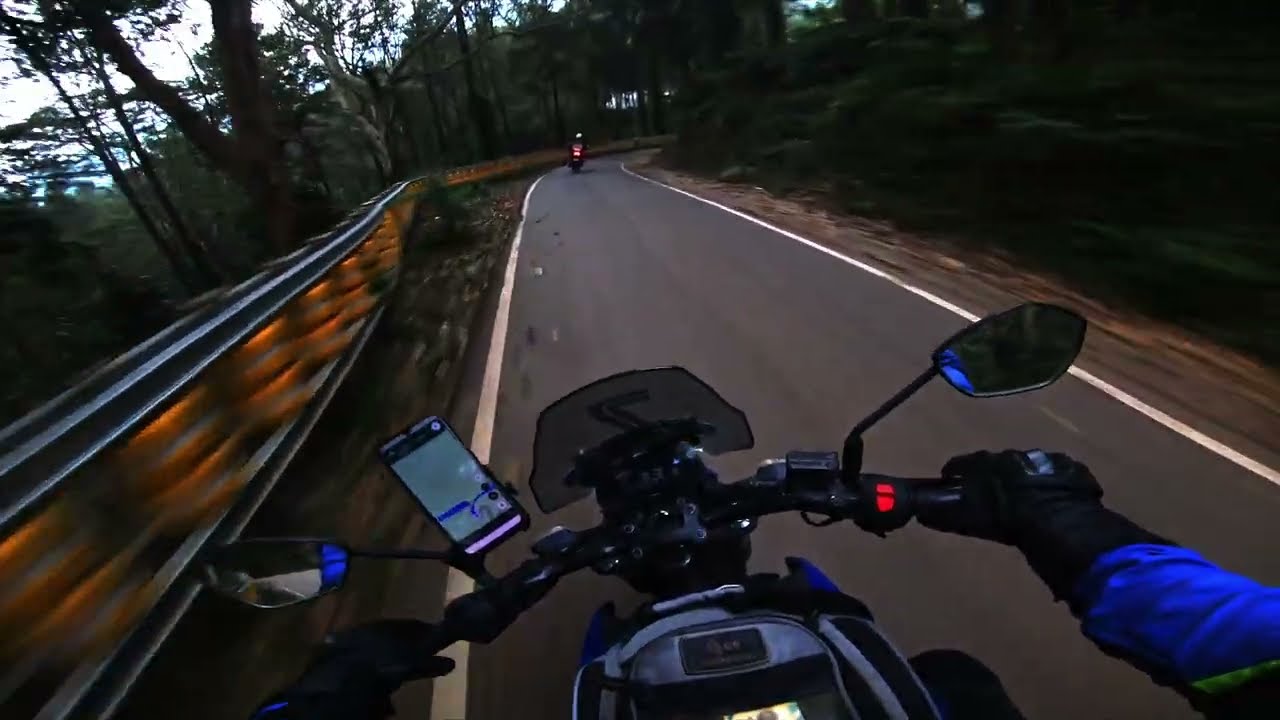 Beautiful narrow roads of Yercaud | Gixxer 250 with NS200