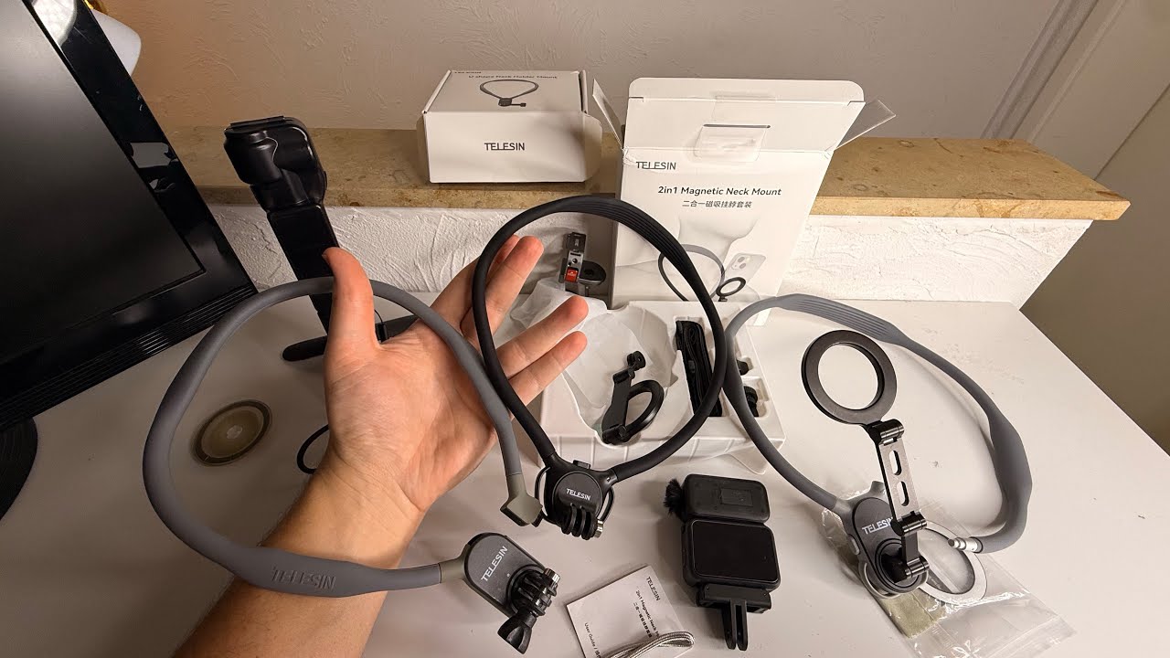 neuer TELESIN SE 2.0 Magnetic Neck Mount – DJI Action 6 / DJI Pocket 3 / DJI Nano Setup im Test!