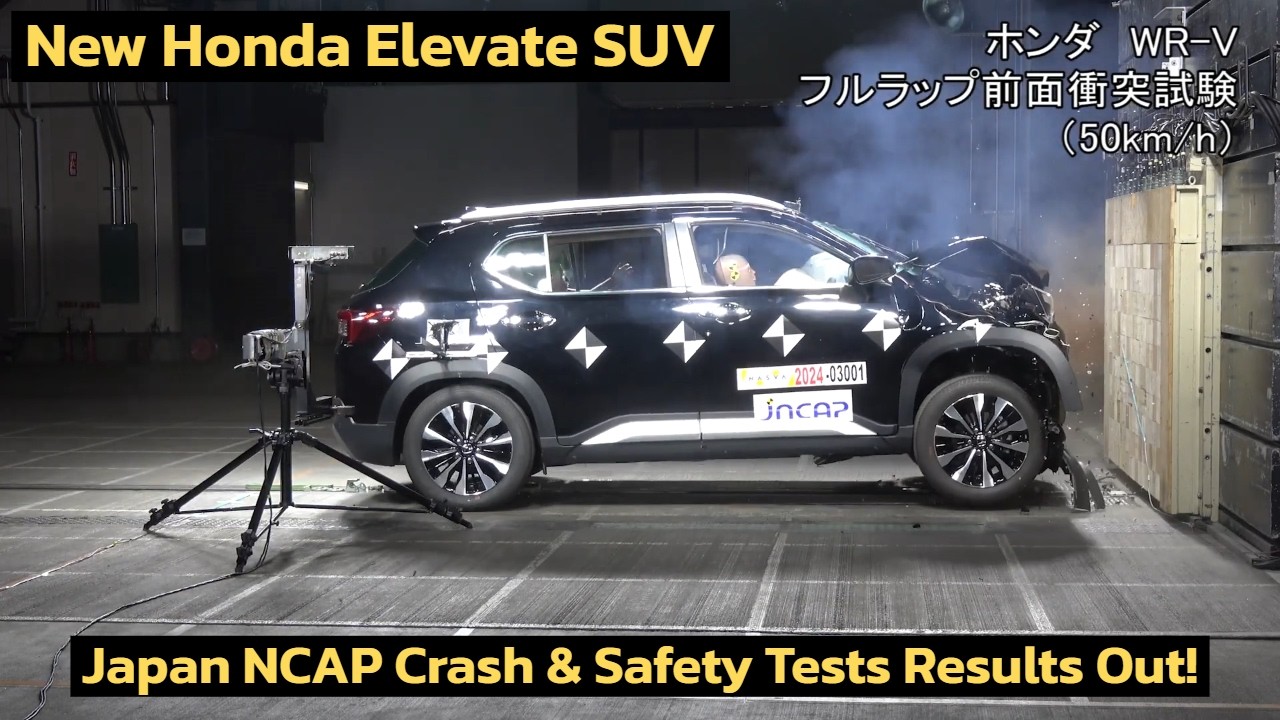 New Honnda Elevate SUV | Japan NCAP Crash & Safety Tests Results Out! ⭐⭐⭐⭐⭐ | Motor Continent