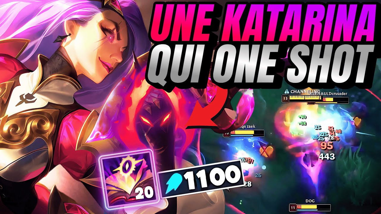 1100 D'AP SUR KATARINA ON ONE SHOT | UNRANKED TO CHALLENGER #3
