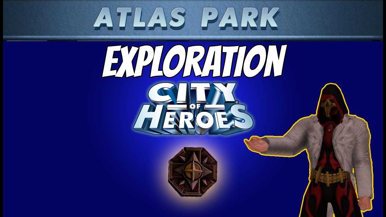 How to find all the exploration badges in Atlas Park for City of Heroes