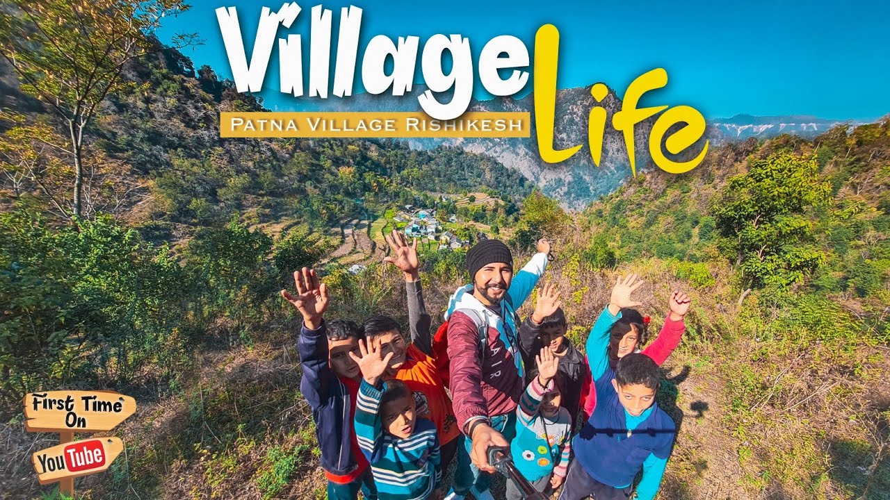 Uttarakhand Village Life | Patna Village Rishikesh | स्वर्ग जैसा है ये गांव 😍 | vlog58