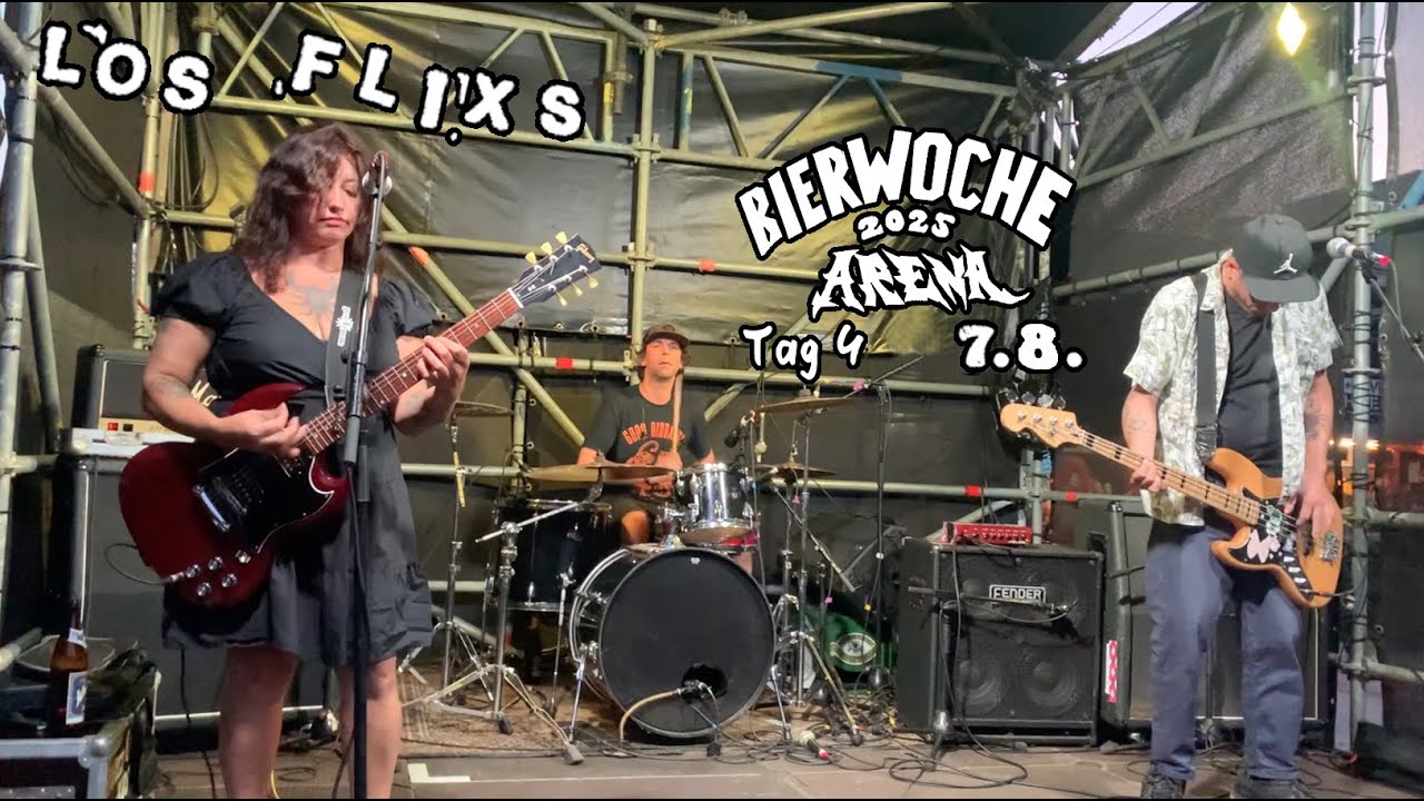 Los Flixs - Perro, Pelusa, Me Gustas tu live Bierwoche Arena 7.8. 2025 Teil 4d