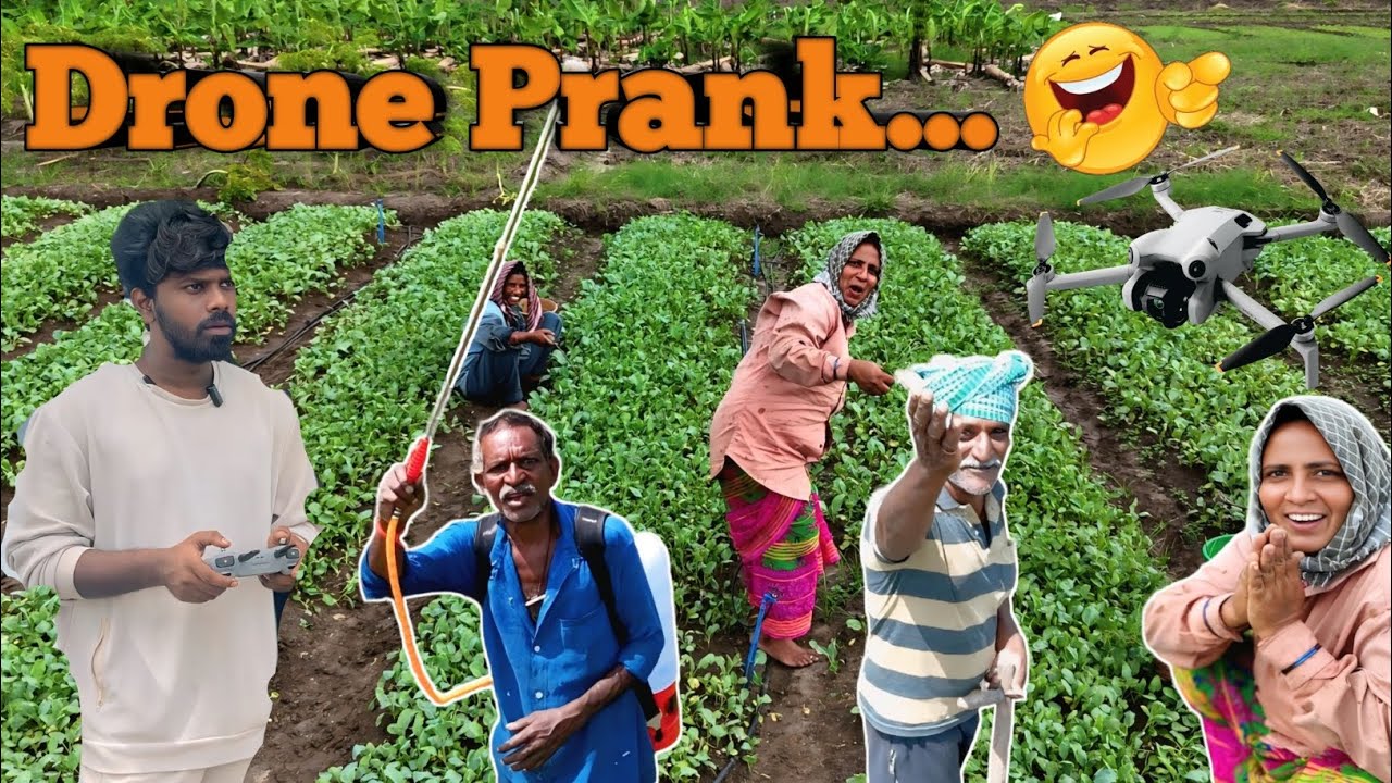 DRONE PRANK 😂 | LATEST TELUGU PRANKS | BLACK BROTHERS...