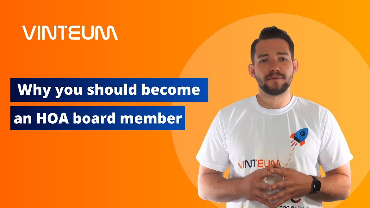 Why becoming an HOA board member matters