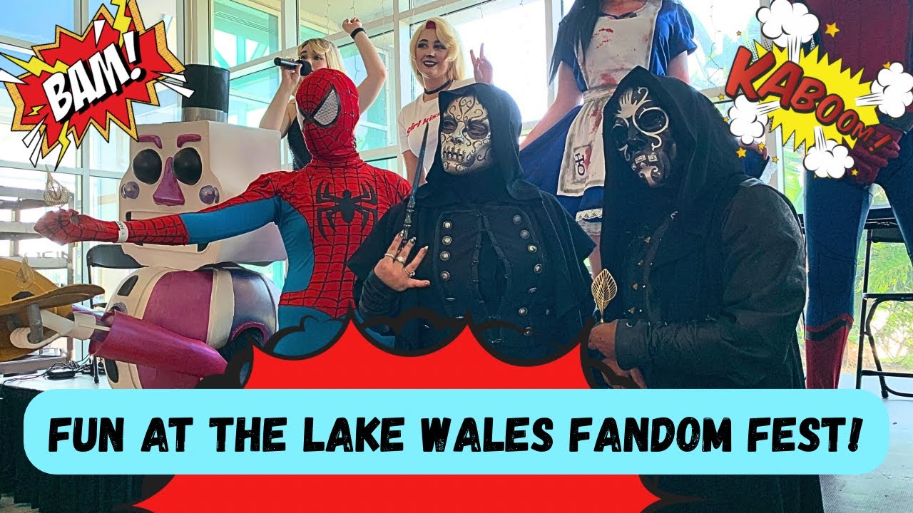 Fun times at Fandom Fest in Lake Wales, FL!