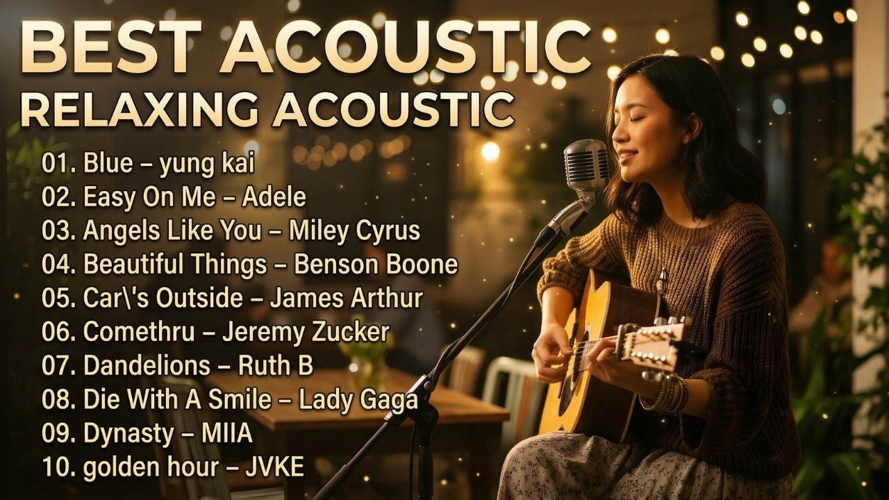 Best Acoustic Love Song 2026 🎵| Trending TikTok Song 2026 ~ Positive Vibes Playlist