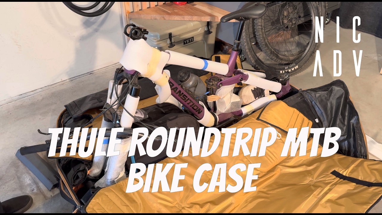 Thule Round Trip MTB Bike Travel Case | Review & How to Pack Your Mountain Bike for Travel