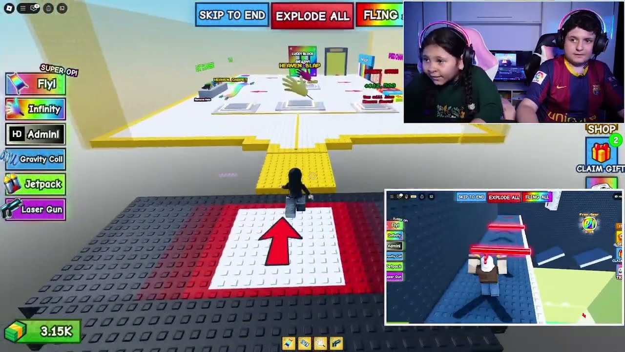 Maria vs Mihai: Cine Câștigă Turnul Double Jump în Roblox?