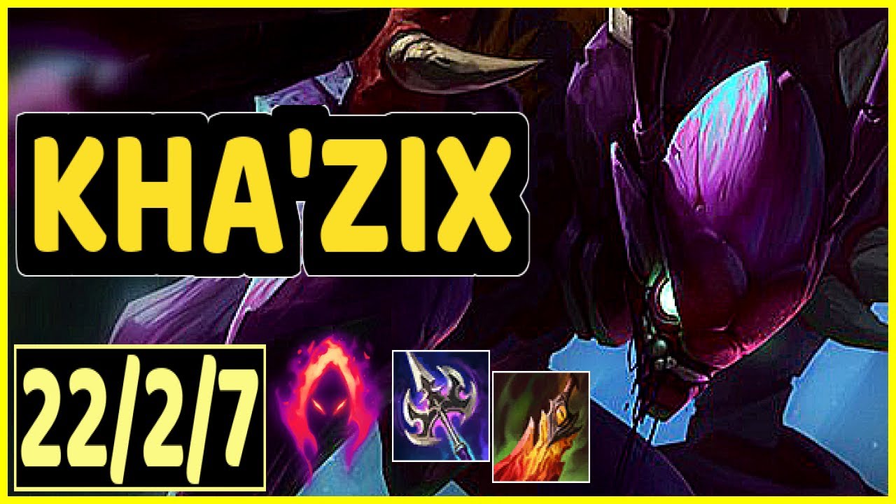 KHA'ZIX VS VIEGO - 22/2/7 KDA JUNGLE GAMEPLAY DIAMOND IV