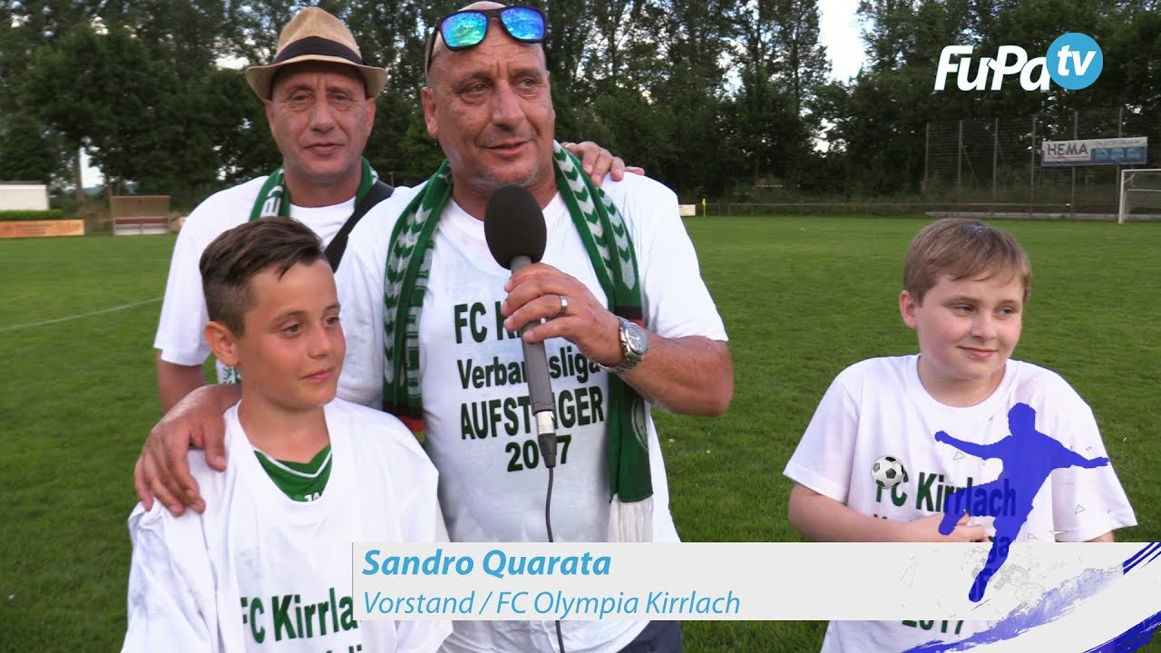 Sandro Quarata - FC Olympia Kirrlach - zum Spiel vs. TSV 05 Reichenbach, 11.6.2017