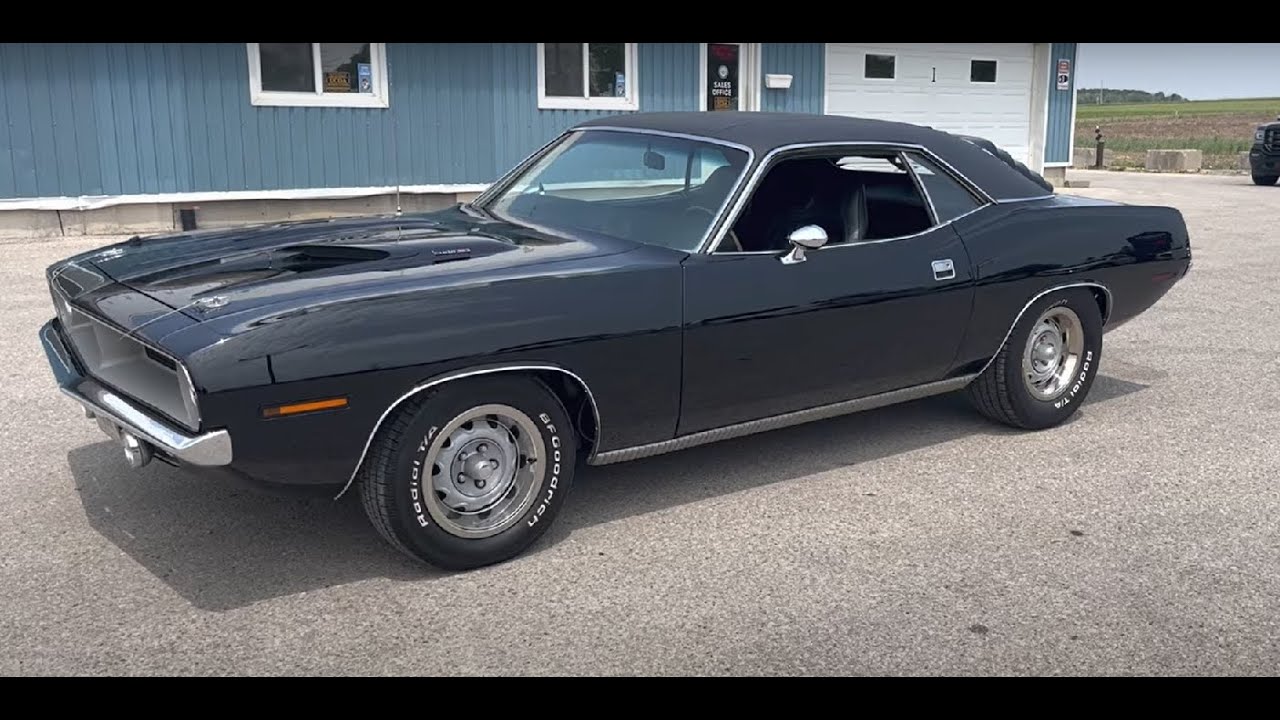 SOLD - 1970 Plymouth Cuda 383 for sale at Pentastic Motors